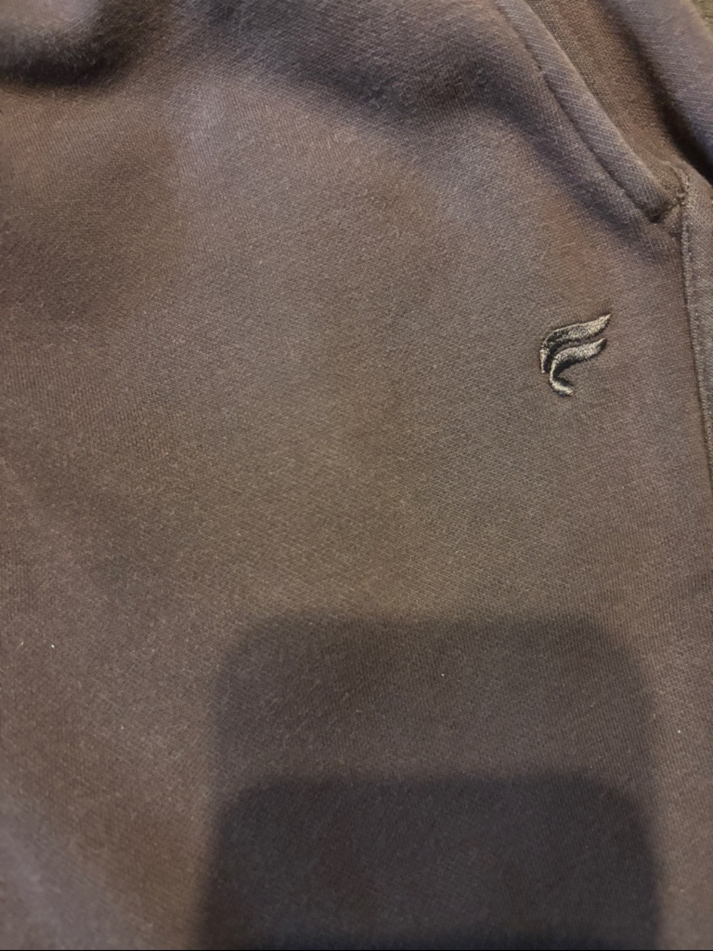 Fabletics Brown Fleece Joggers Cozy Lounge Athleisure Sweatpants - Size M - Picture 3 of 4